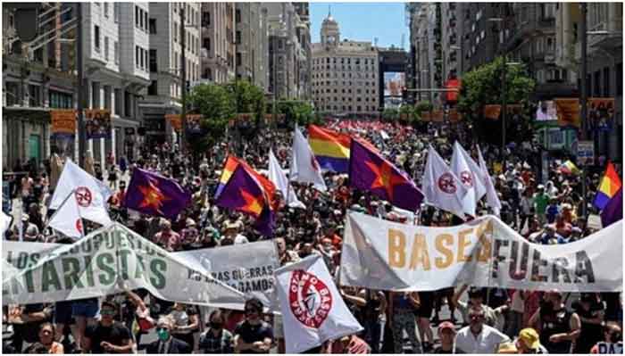 NATO-Madrid-Protest