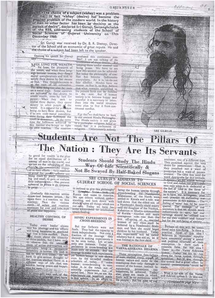 Golwalkar-Kerala-Hindu-Nair-Women