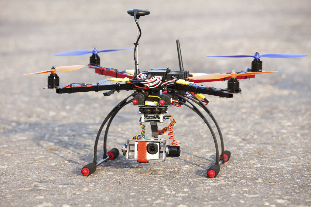 Multicopter with camera