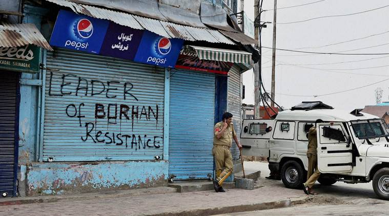 Strike in Kashmir