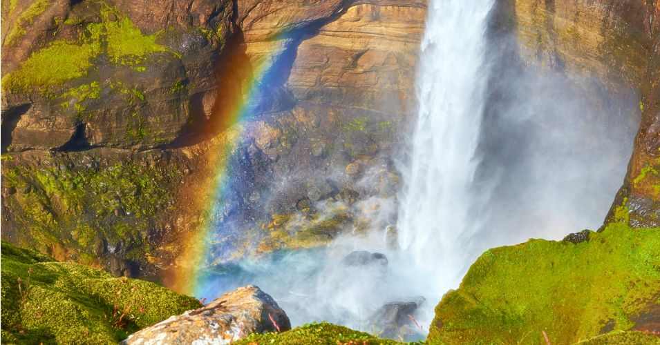 The Háifoss waterfall in the heart of Iceland. (Photo: Moyan Brenn/flickr/cc)