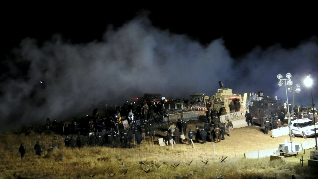 Oil Pipeline Protest