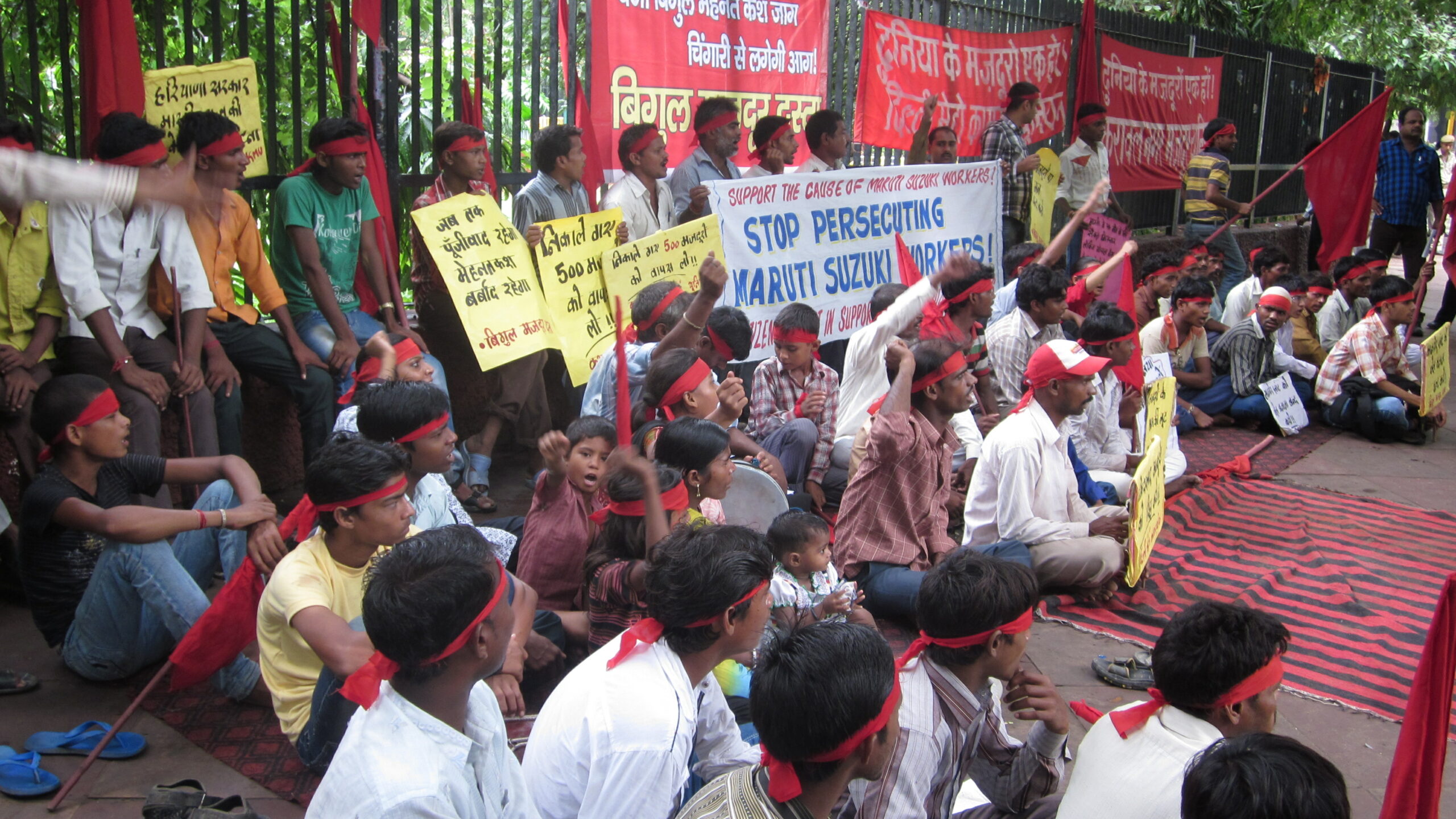 maruti-suzuki-protest