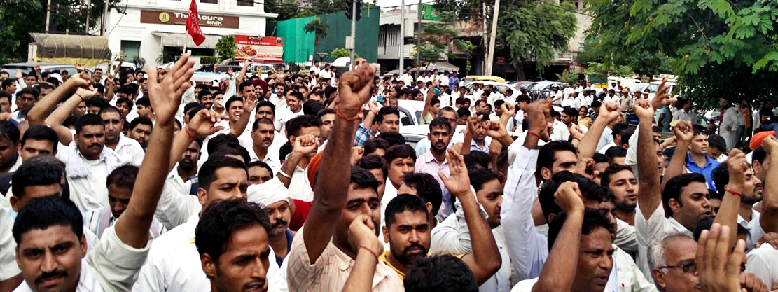 maruti-suzuki-workers-protest
