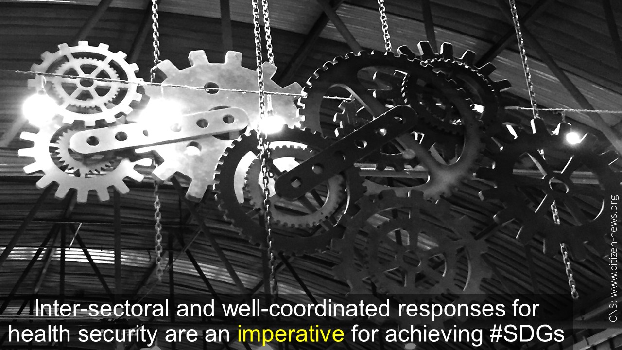 Intesectoral responses for health security must for SDGs
