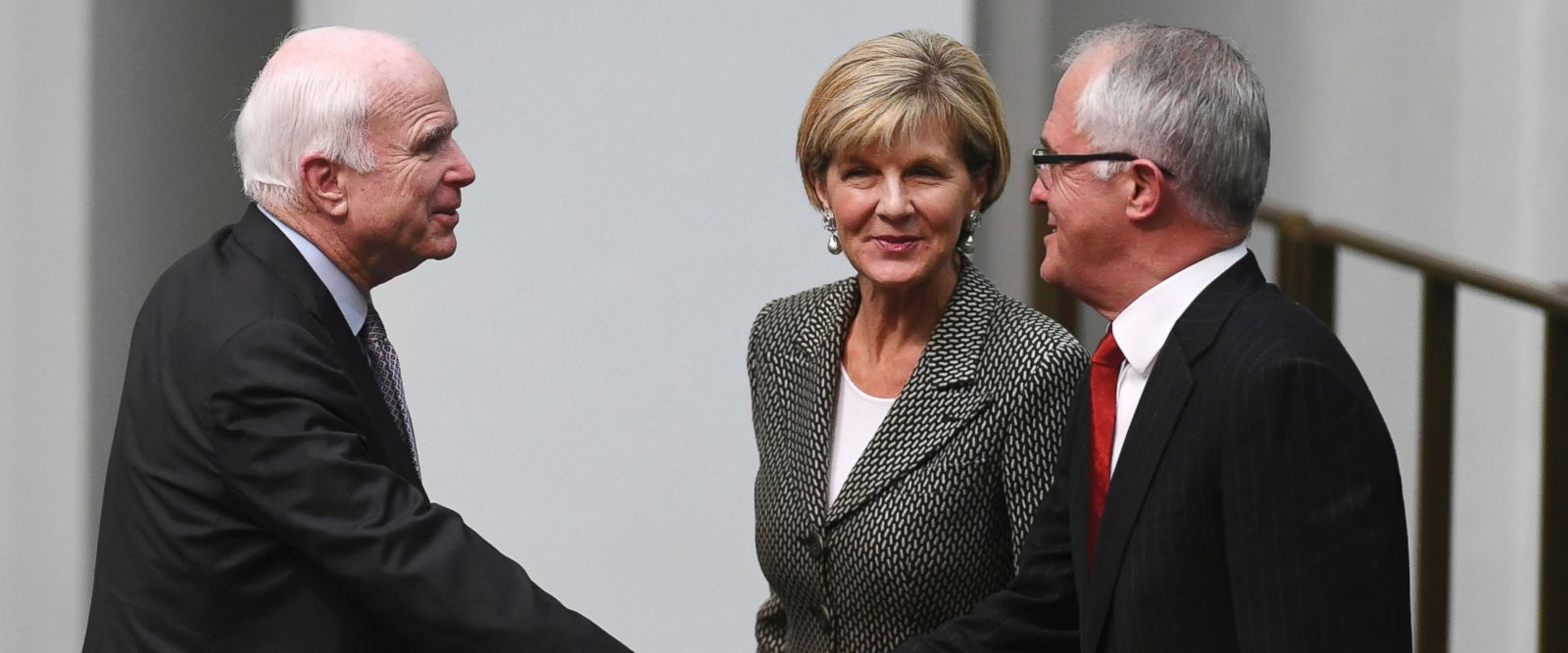 John McCain in Australia