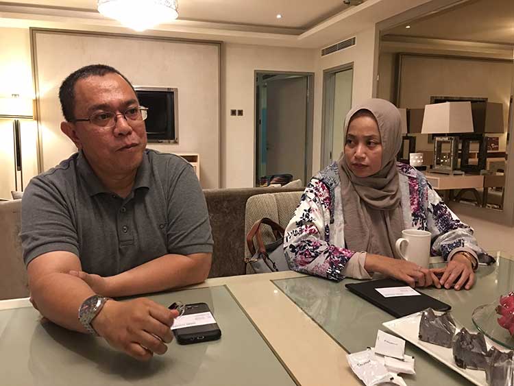 Prof Iman Soleh and Prof Antik Bintari