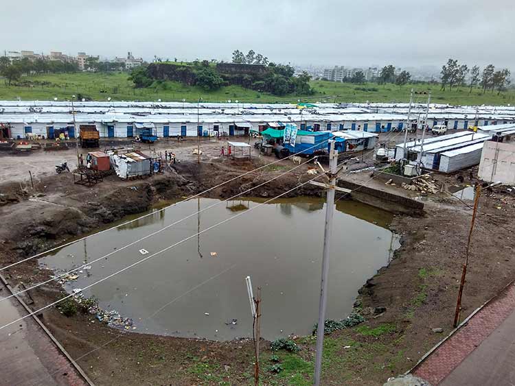 Transit Camp at Bhuri Tekri