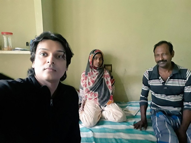 Rahul Easwar's selfie with Dr Hadiya