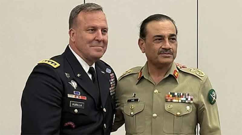 Field Marshal Asim Munir visiting the US