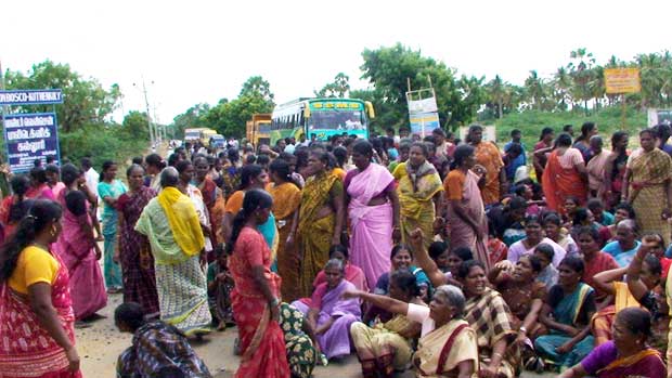 Protest Against Koodankulam Nuclear Plant 