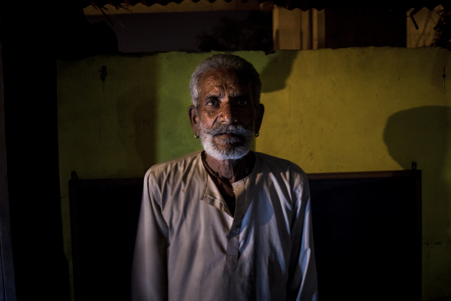 Mukundilal Chauhan (62), is one of the eldest members of the settlement. He is the one who is leading the fight for his community’s rights on various platforms.