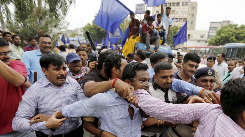 dalit-protest-gujarat