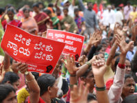 Street Vendors In Bangalore Organise Protest March