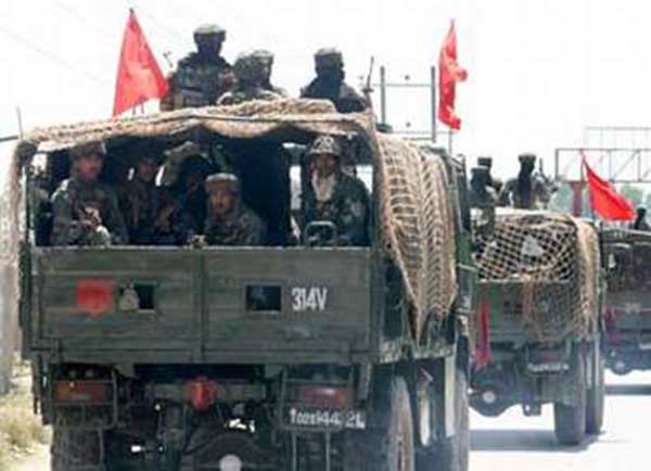 Army convoy kashmir