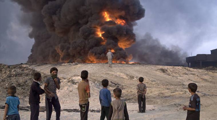 Mideast Iraq Mosul Week 1