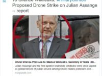 Droning Julian Assange: The Clinton Formula