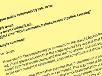 Don’t Let Trump Distract You: Public Comment On DAPL Is Now Open
