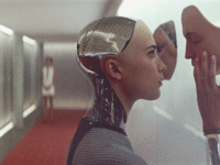 Still from Ex Machina. Courtesy of A24 Films.