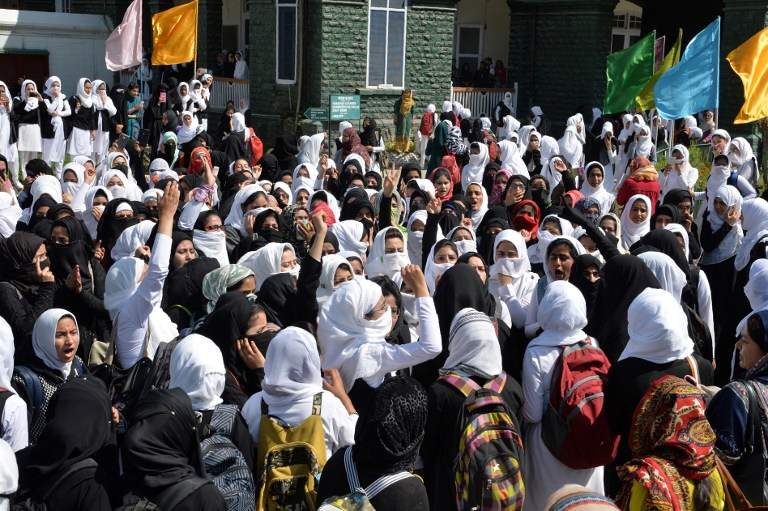 Kashmir students