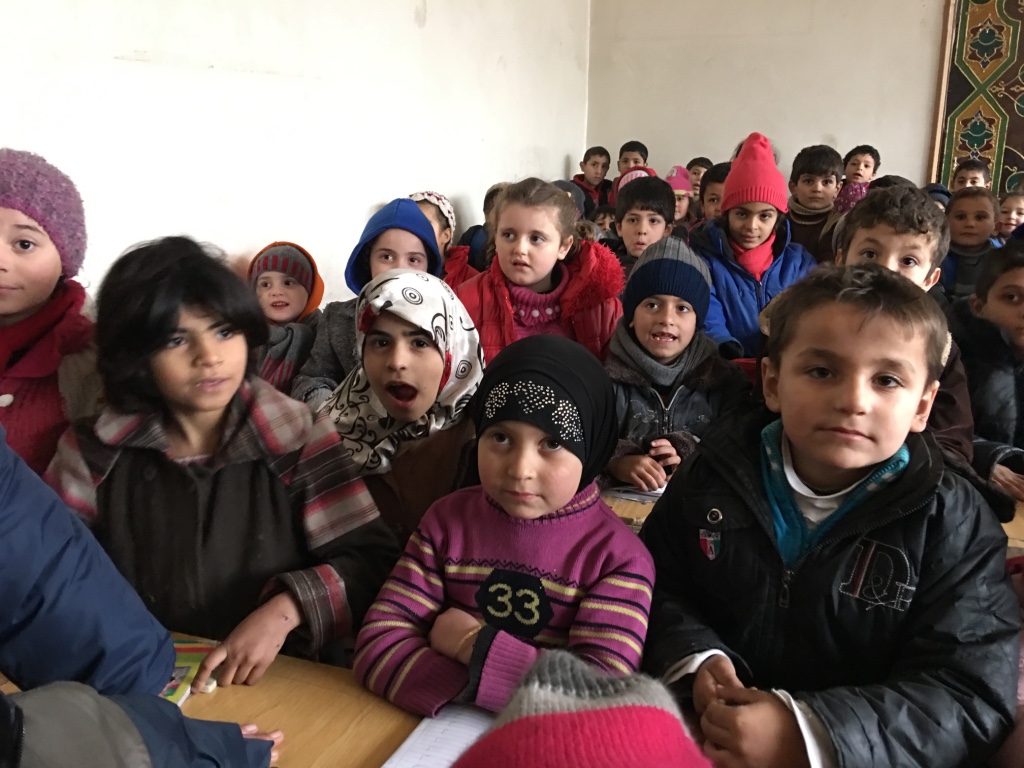 Learning in besieged Aleppo