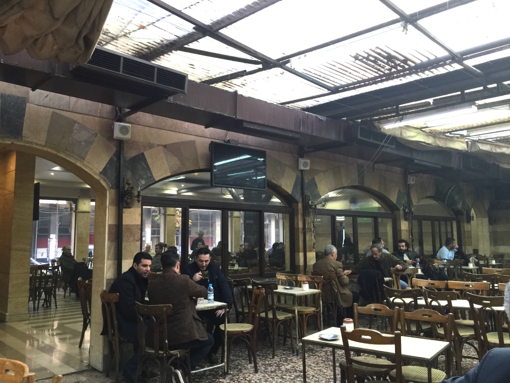 Old cafe in Damascus