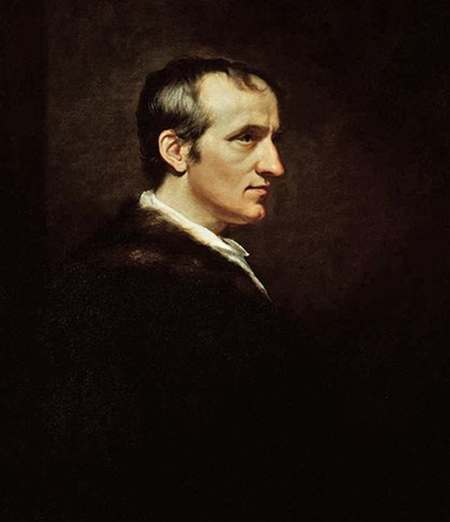 William Godwin in a painting by James Northcote (Wikipedia).