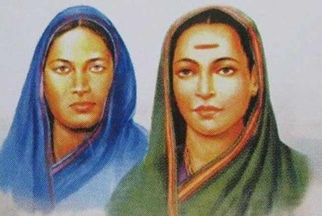 Fatima Shiekh and Savitribai Phule