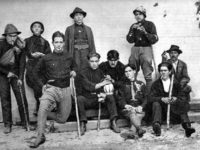 Italian Blackshirts in the early 1920s. There is a Fascist song from those times that says (translated), "Fascists and Communists were playing cards. The Fascists won with the ace of clubs."  But the clubs used by the Fascists were only a marginal elements in a struggle that had as a fundamental factor the supply of energy to the Italian economy.