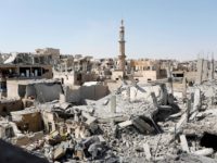 FILE PHOTO: Damaged building are pictured during the fighting with Islamic State's fighters in the old city of  Raqqa, Syria, August 19, 2017. REUTERS/Zohra Bensemra