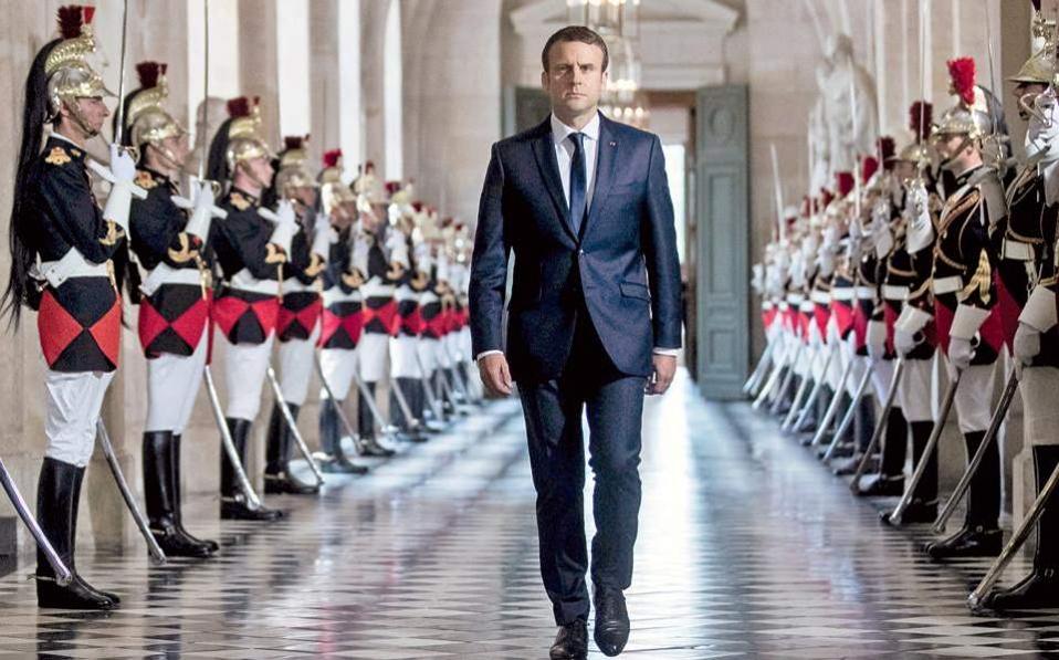 Macron In Athens
