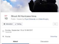 Shooting at Hurricane Irma: The Seriousness of Humour