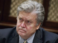 Copyright 2017 The Associated Press. All rights reserved. This material may not be published, broadcast, rewritten or redistributed without permission.
Mandatory Credit: Photo by AP/REX/Shutterstock (8327315a)
White House chief strategist Steve Bannon listens as President Donald Trump speaks during a meeting with county sheriffs in the Roosevelt Room of the White House in Washington. After saying she'd like to play Bannon on "Saturday Night Live," Rosie O'Donnell has apparently changed her Twitter profile picture to make herself look like him. O'Donnell's offer to play Bannon came after actress Melissa McCarthy's caustic portrayal of White House Press Secretary Sean Spicer on "SNL" last
Trump, Washington, USA - 04 Feb 2017