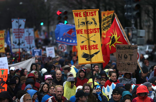 NoDAPL March in Washington DC
