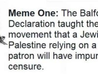 Triple Bind: Balfour Explained In Eight Memes
