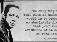 To Honor Albert Camus On The Day He Died: January 4, 1960