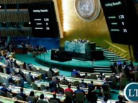 UN General Assembly Repudiates Trump Over Jerusalem Announcement