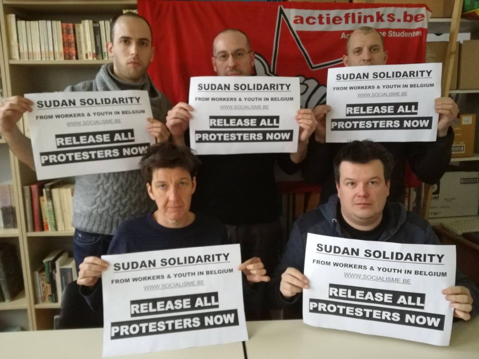 sudan solidarity belgium