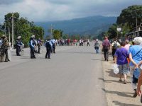  Delegation arriving in Honduras/ Photo credit: Ken Jones