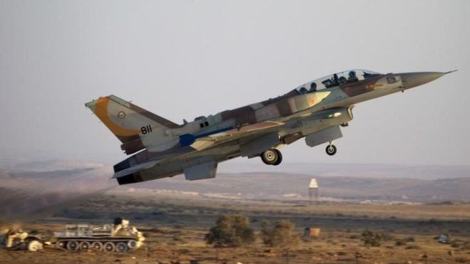 israeli jet downed