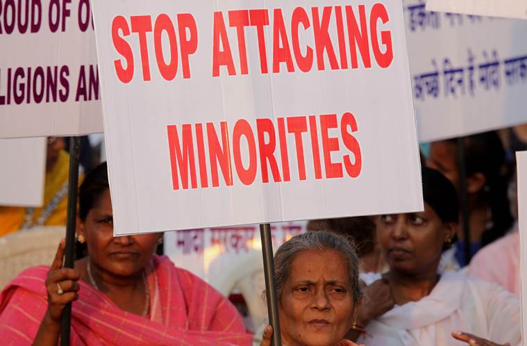 minorities protest