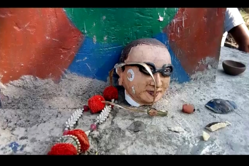 Ambedkar statue vandalaised