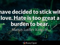 Understanding And Dealing With Hatred