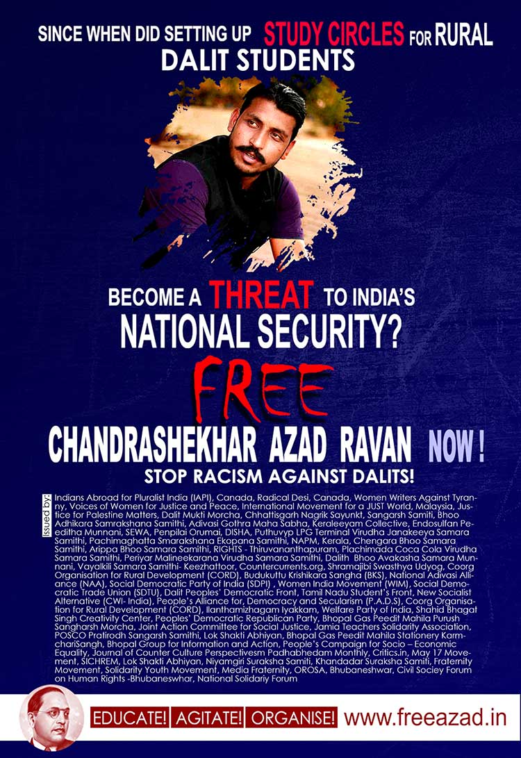Free Azad poster