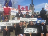 Dalits hold rally in Canada to support Bharat Bandh call