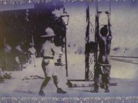 Flogging Punjabi man by British colonialist