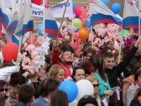 An American Babushka in Moscow: May Day in the Former Soviet Union