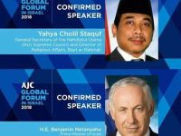 Indonesian Muslim leader signals global shifts in meetings with Pence and Netanyahu