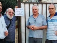 Photo above: First large meeting of One Democratic State Campaign (ODSC) with Israeli Jews in Jaffa: Awad Abdel Fattah, Jeff Halpern, IlanPappe and Yoav Haifawi [Jeff Halper]