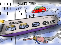 Bullet trains and local trains